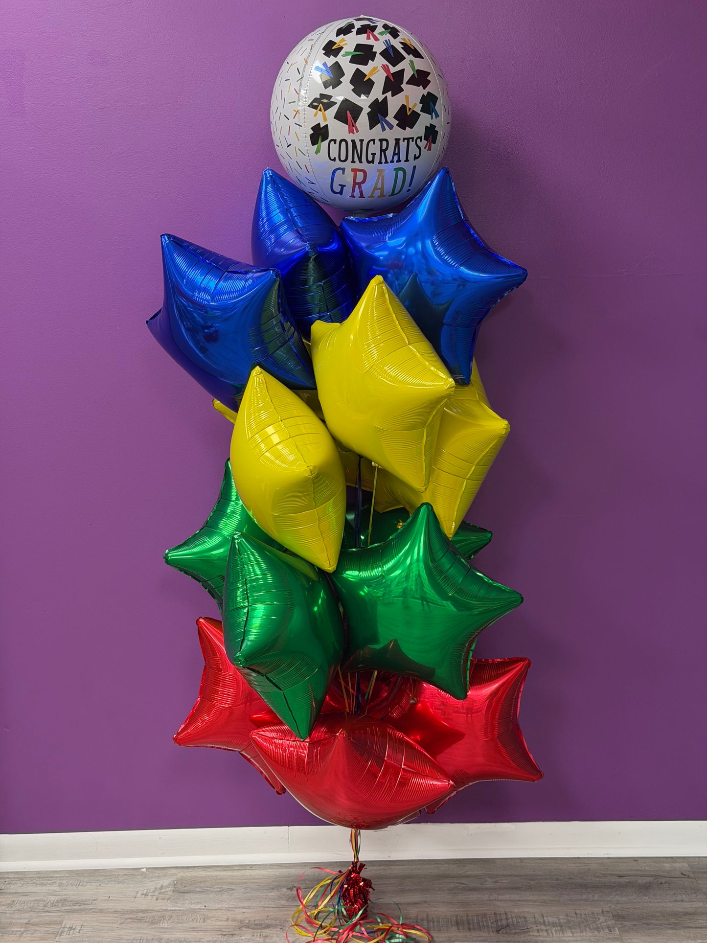 Deluxe Graduation Balloon Bouquet