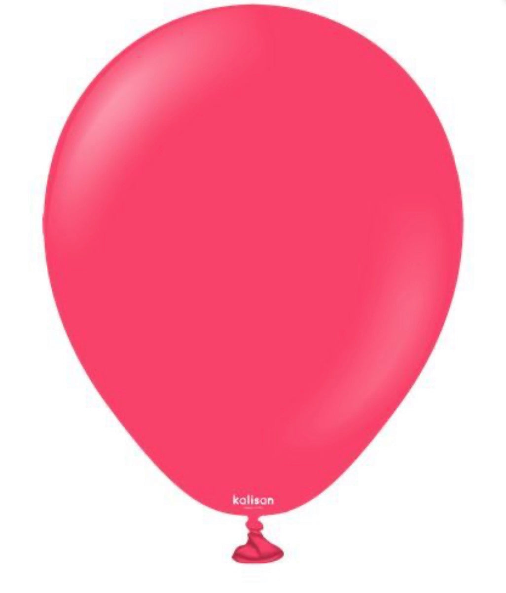 Kalisan - 12" Kalisan Latex Balloons Standard Magenta Pink (50ct)