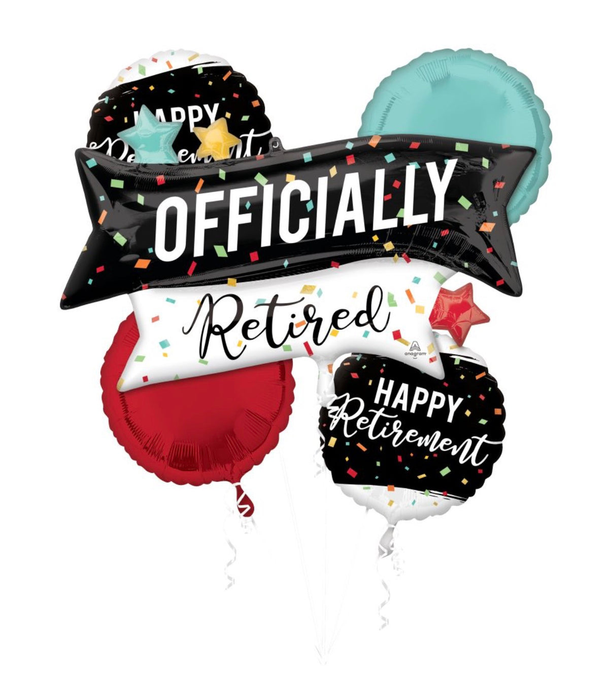 Anagram bouquet ramo- Happy Retirement