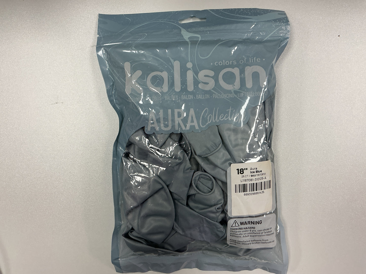 Kalisan - 18” Aura Ice Blue (25ct)