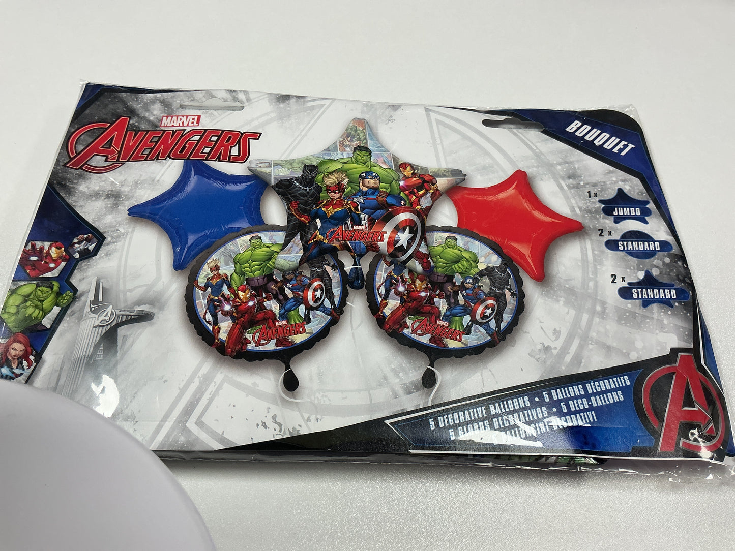 Anagram bouquet ramo- Marvel Avengers