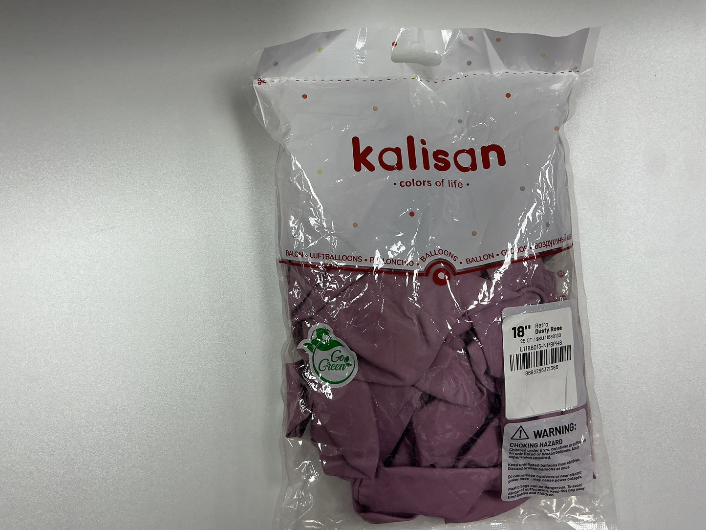 Kalisan - 18” Retro Dusty Rose (25ct)