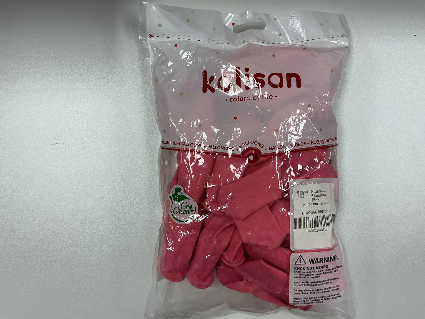 Kalisan - 18” Standard Flamingo Pink (25ct)