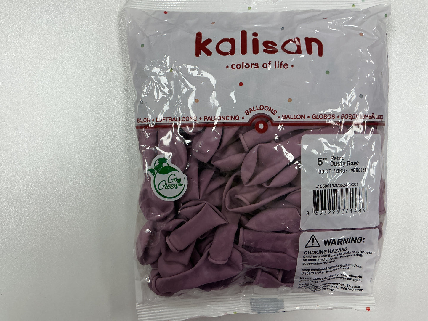 Kalisan - 5” Retro Dusty Rose (100ct)
