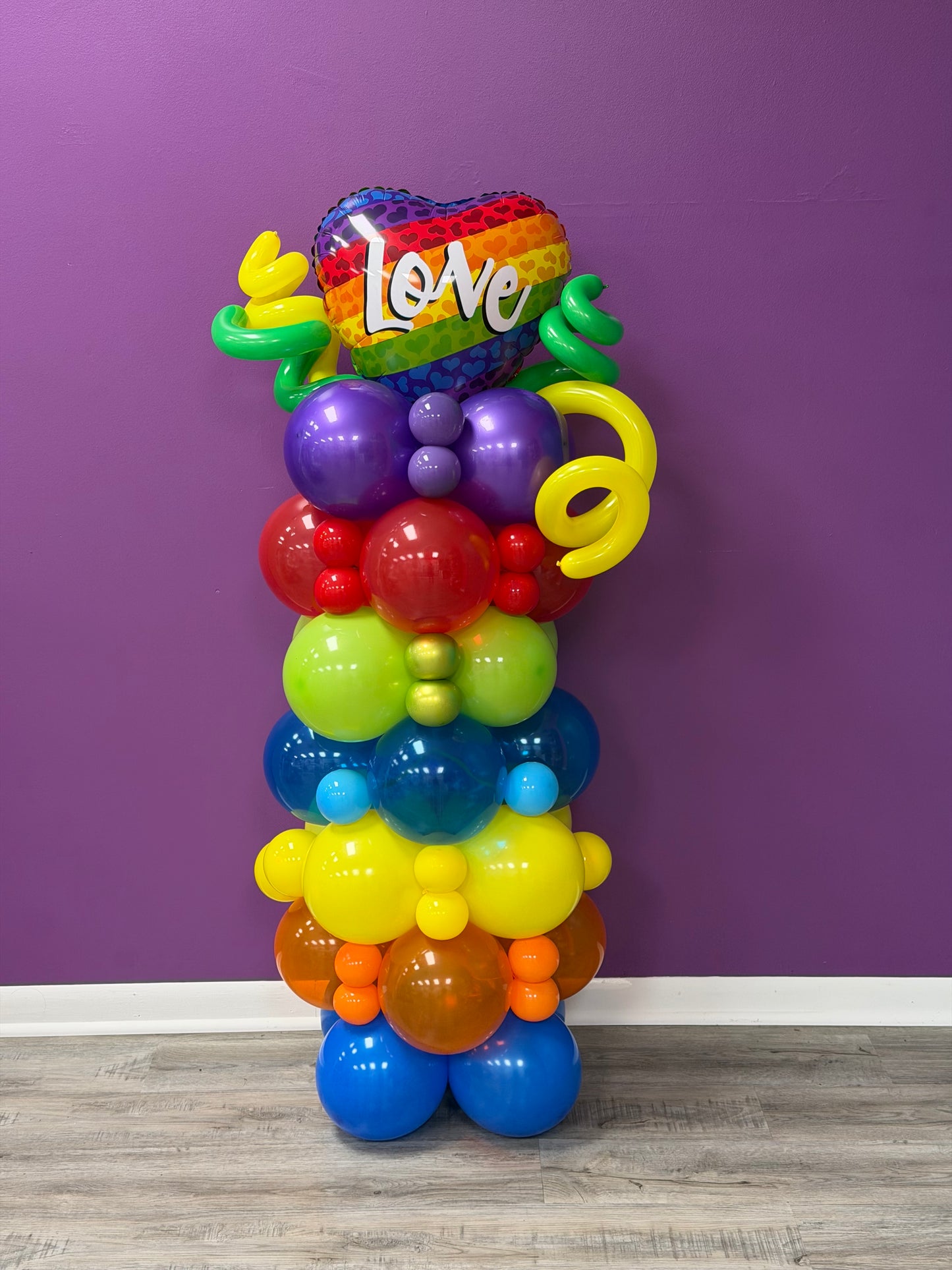 🌈 Love Wins Balloon Column