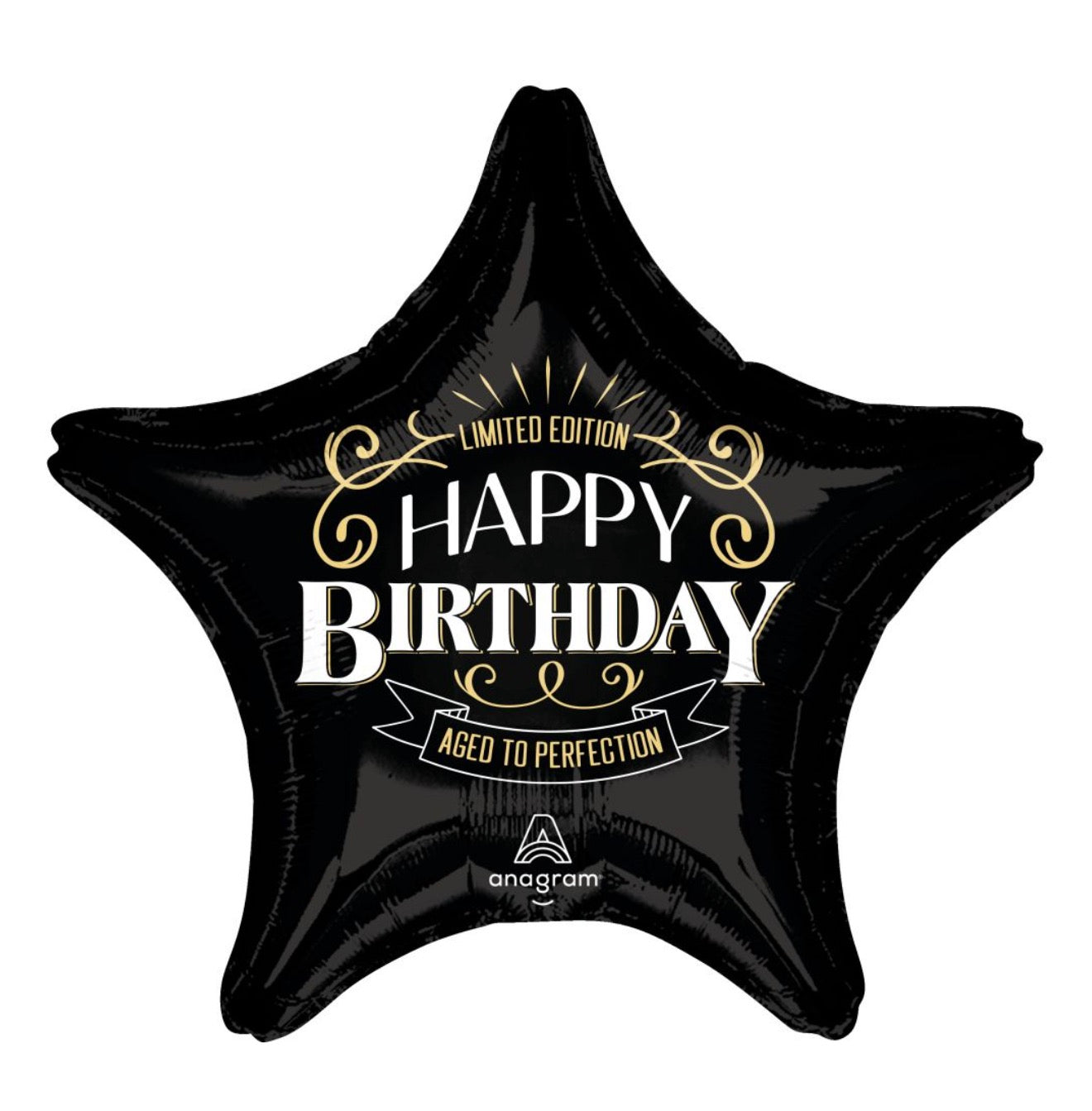 28” Happy Birthday Jumbo Star Balloon