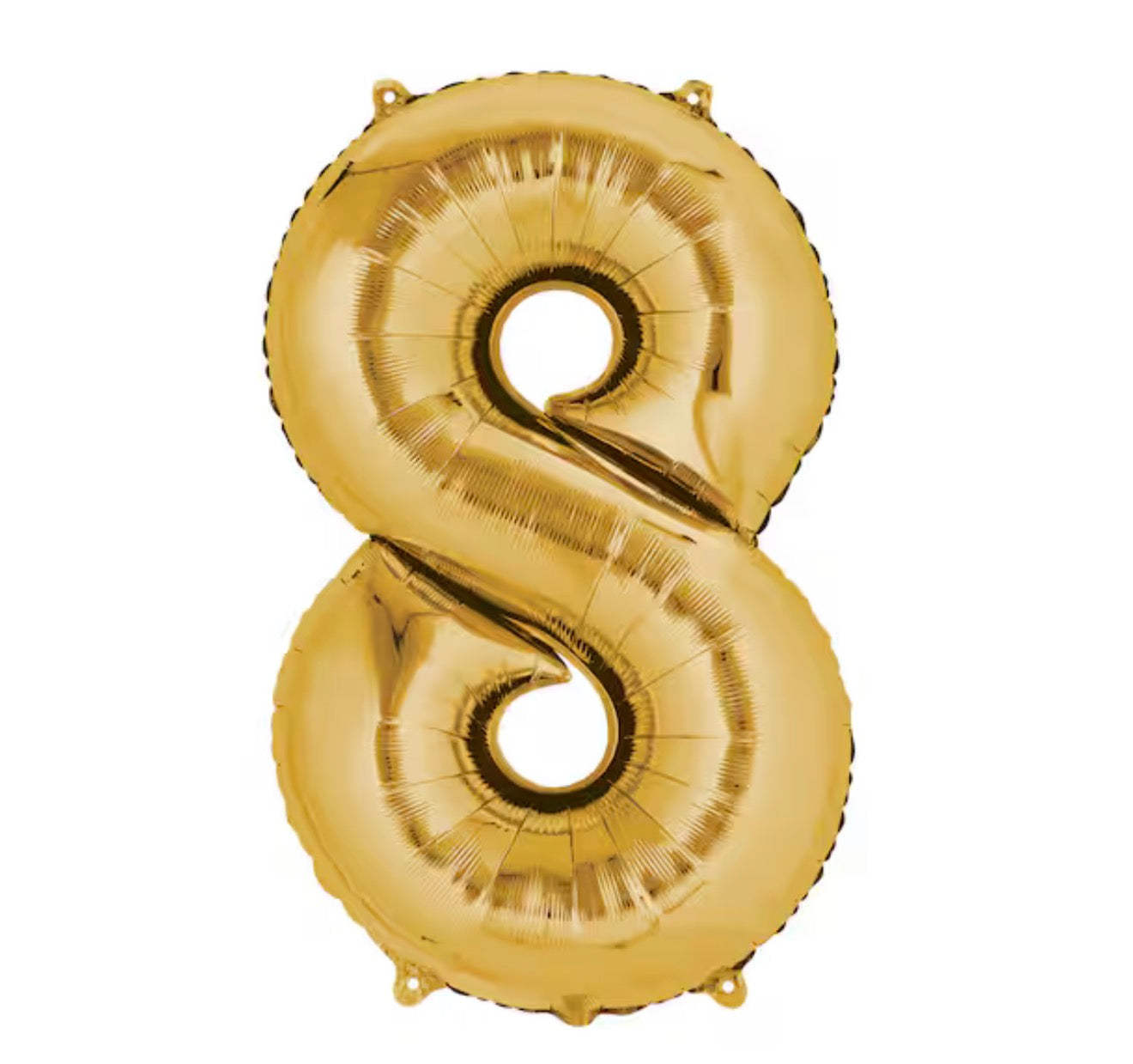34” Gold Foil Number Balloon