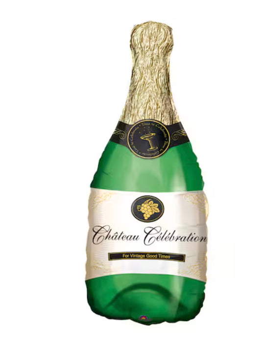 36 inch Champagne Bottle Balloon