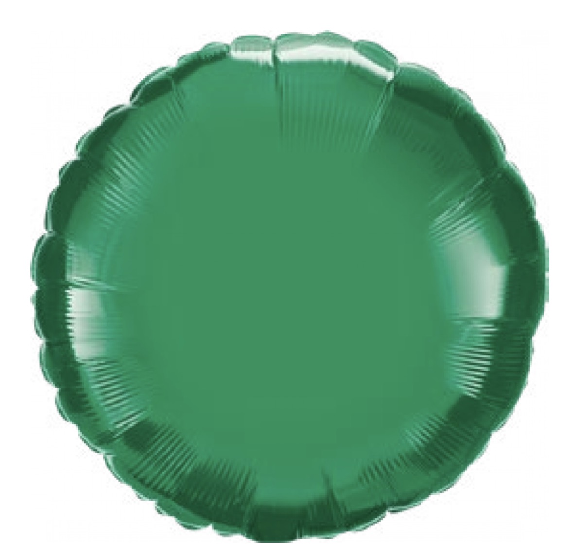 Green Round Foil Balloon