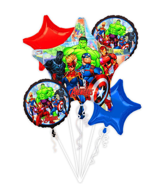 Balloon Bouquet Avengers Marvel Powers Unite