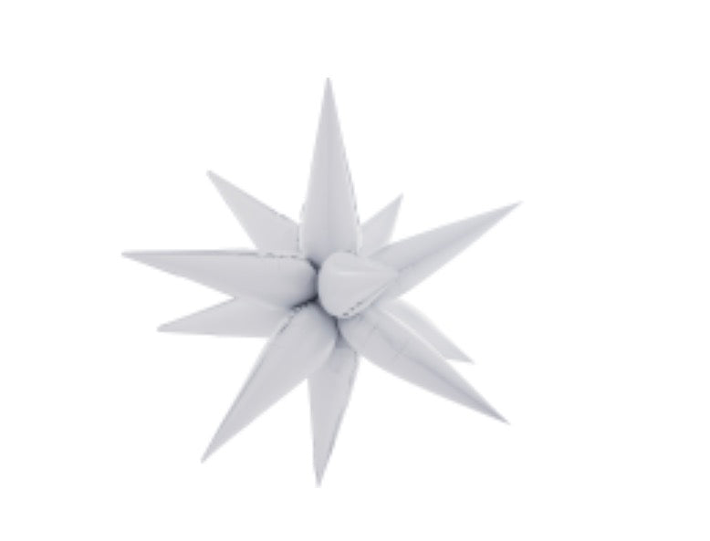 40” - Star Blast - White
