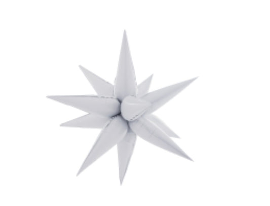 40” - Star Blast - White