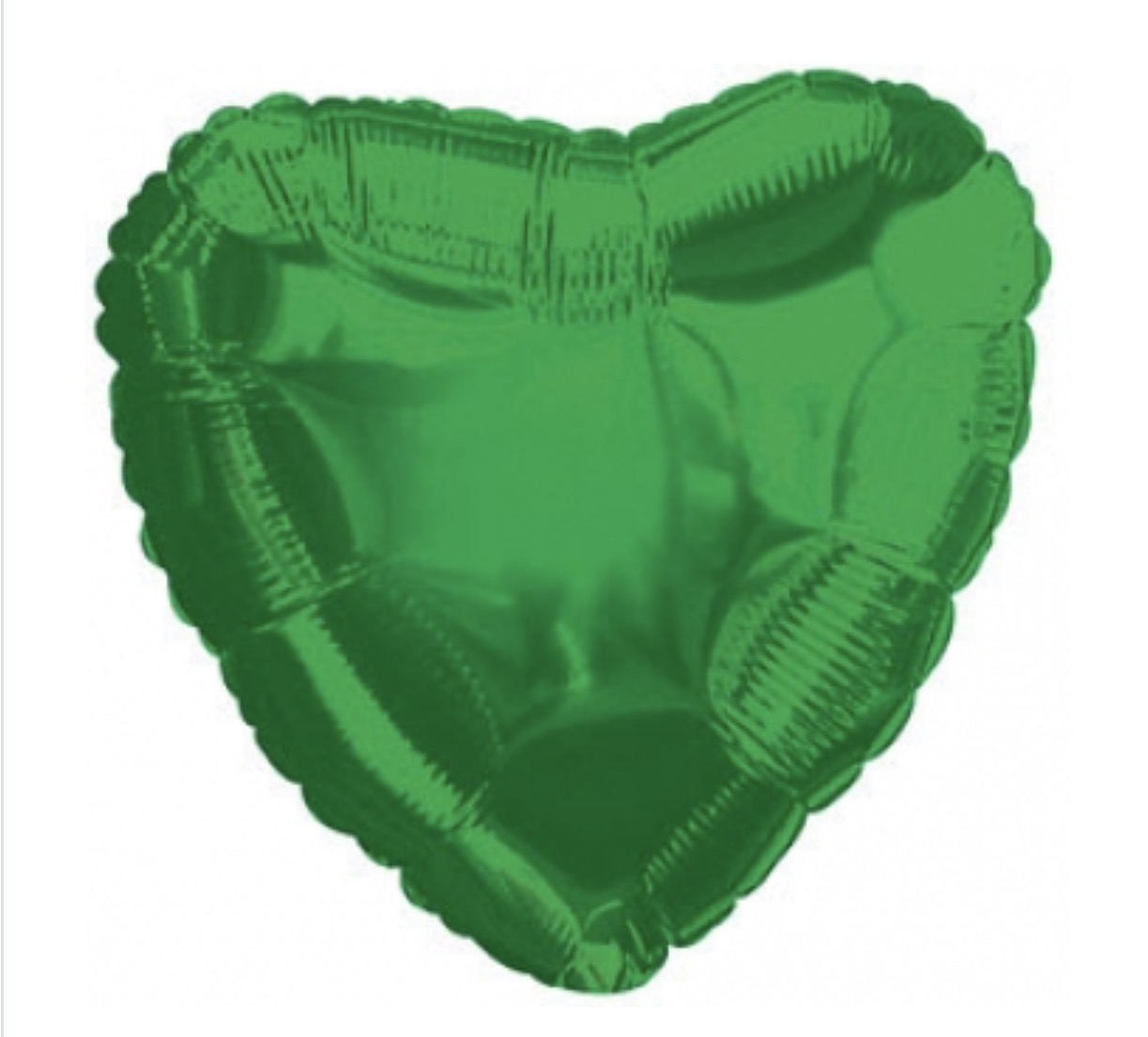 Emerald Green Heart Foil Balloon