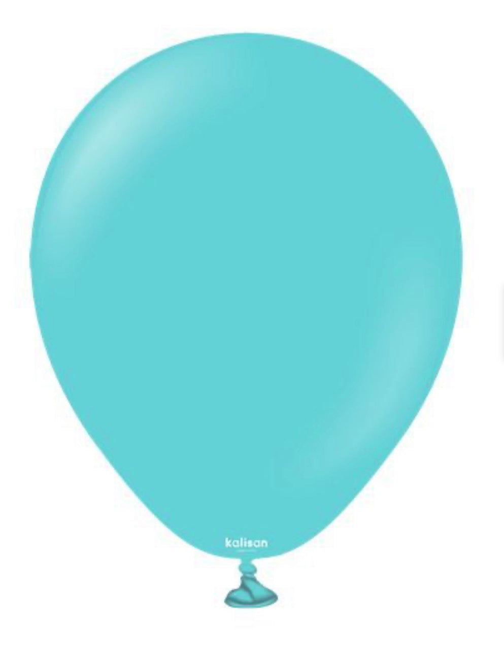 Kalisan - 12" Kalisan Latex Balloons Standard Aqua (50ct)