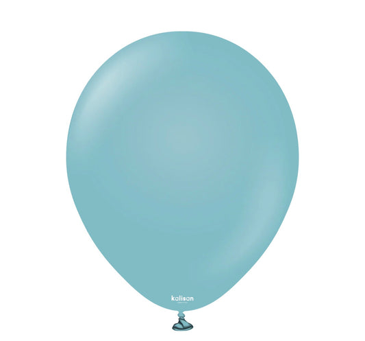 Kalisan - 5” Retro Blue Glass (100ct)
