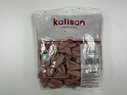 Kalisan - 5” Standard Pink Blush (100ct)