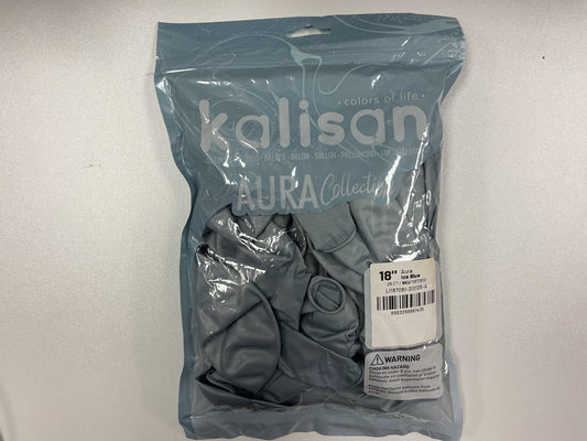Kalisan - 18” Aura Ice Blue (25ct)
