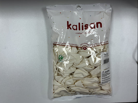 Kalisan - 12” Standard White (100ct)