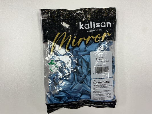 Kalisan - 5” Mirror Blue (100ct)