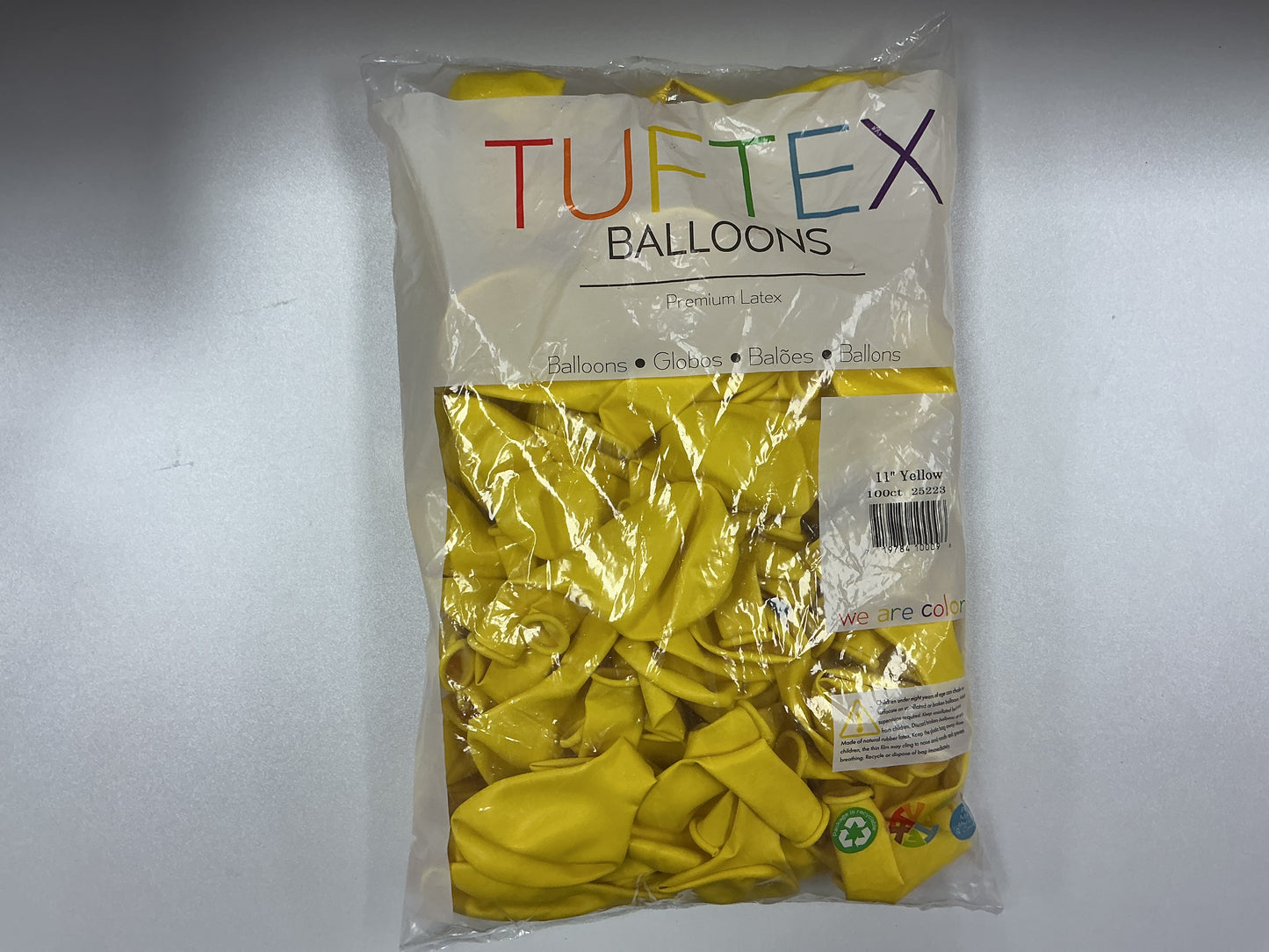 Tuftex - 11” Yellow (100ct)