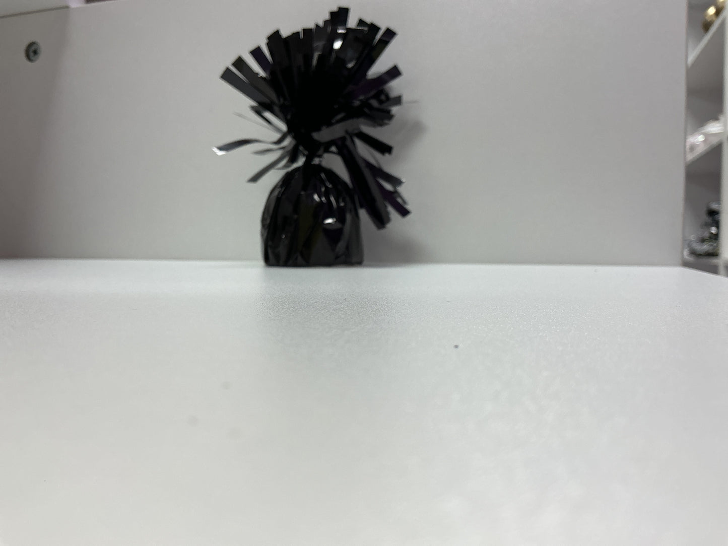 Black Balloon Weight