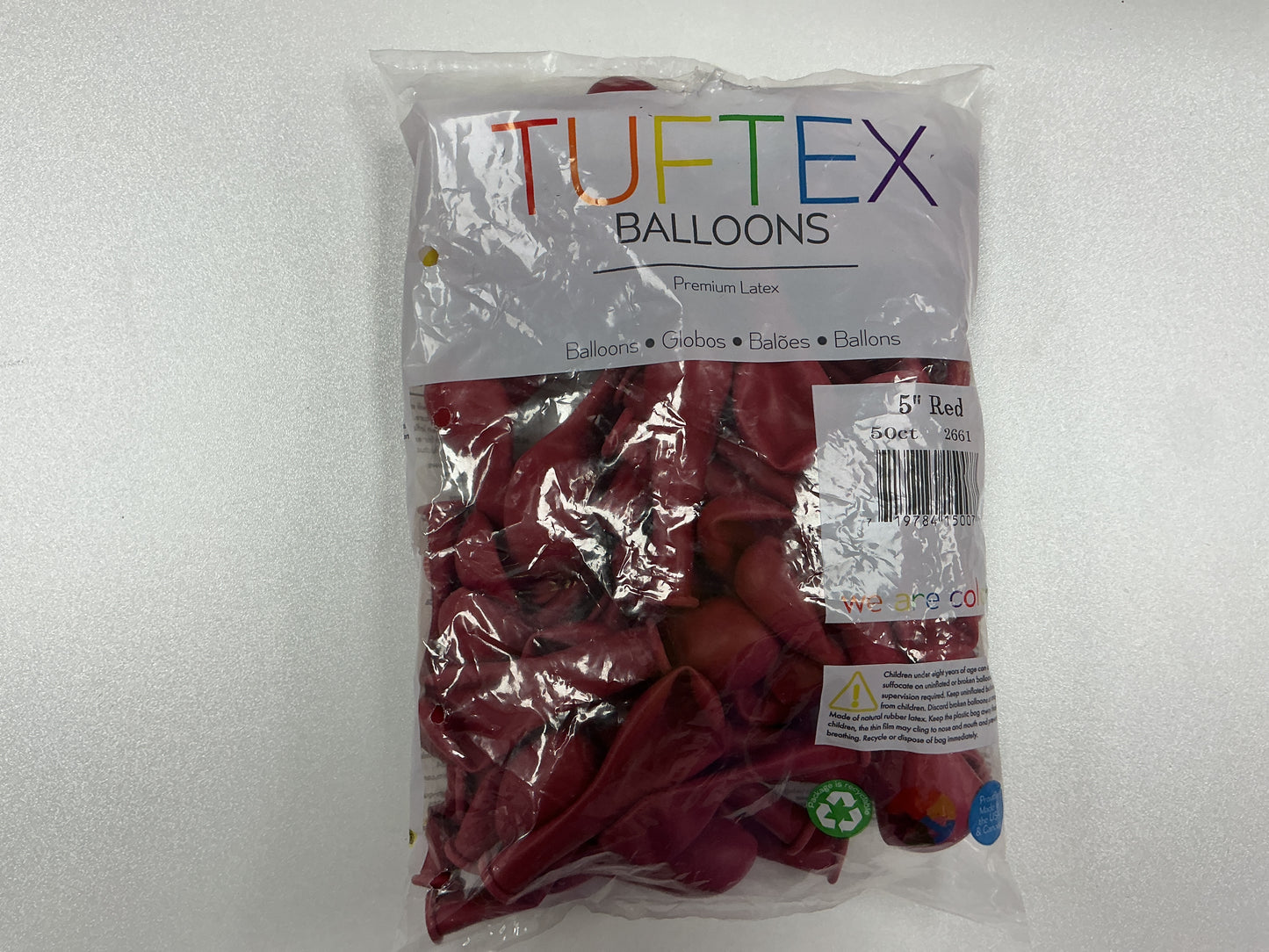 Tuftex - 5” Red (50ct)
