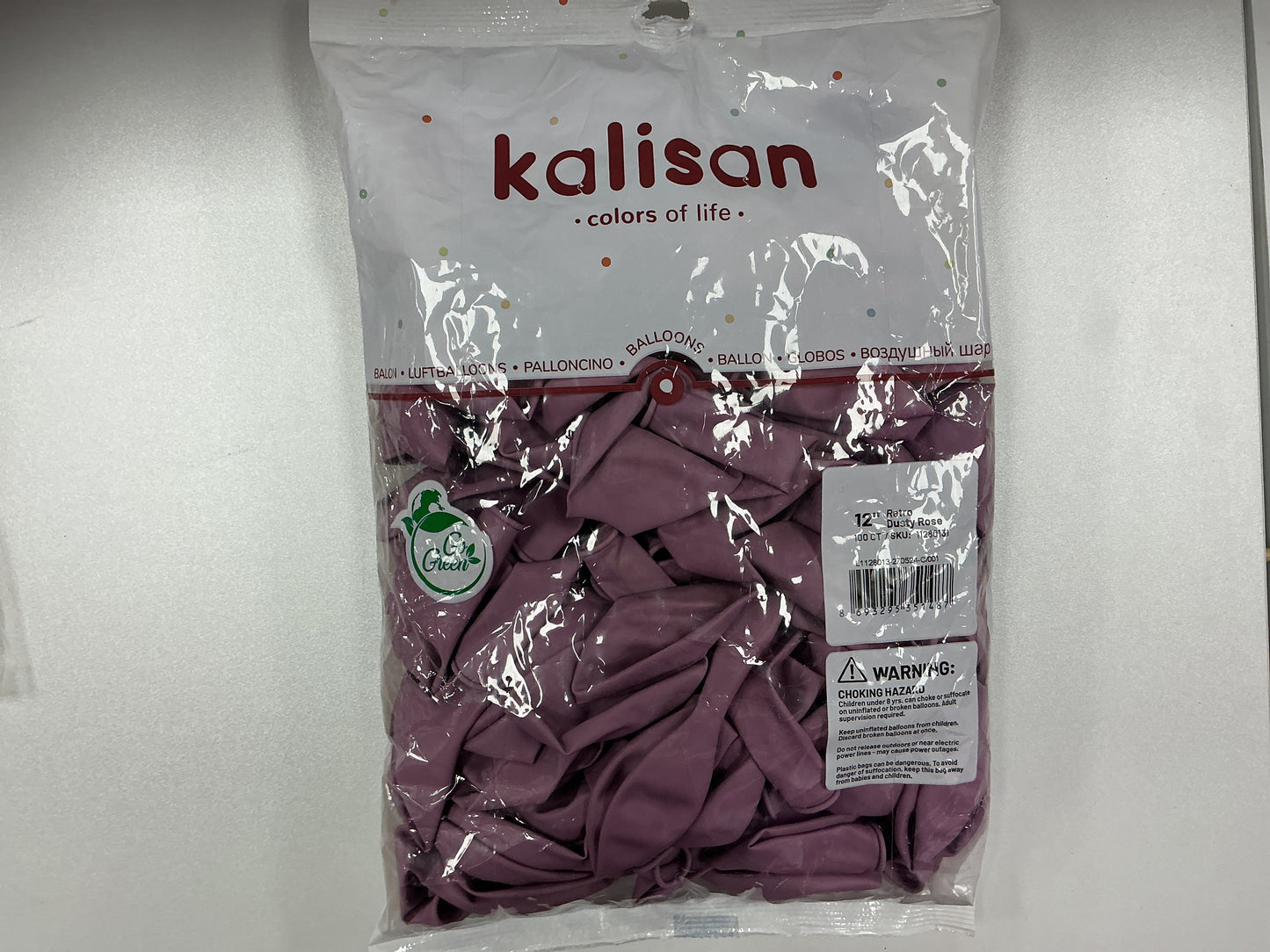 Kalisan - 12” Retro Dusty Rose (100ct)