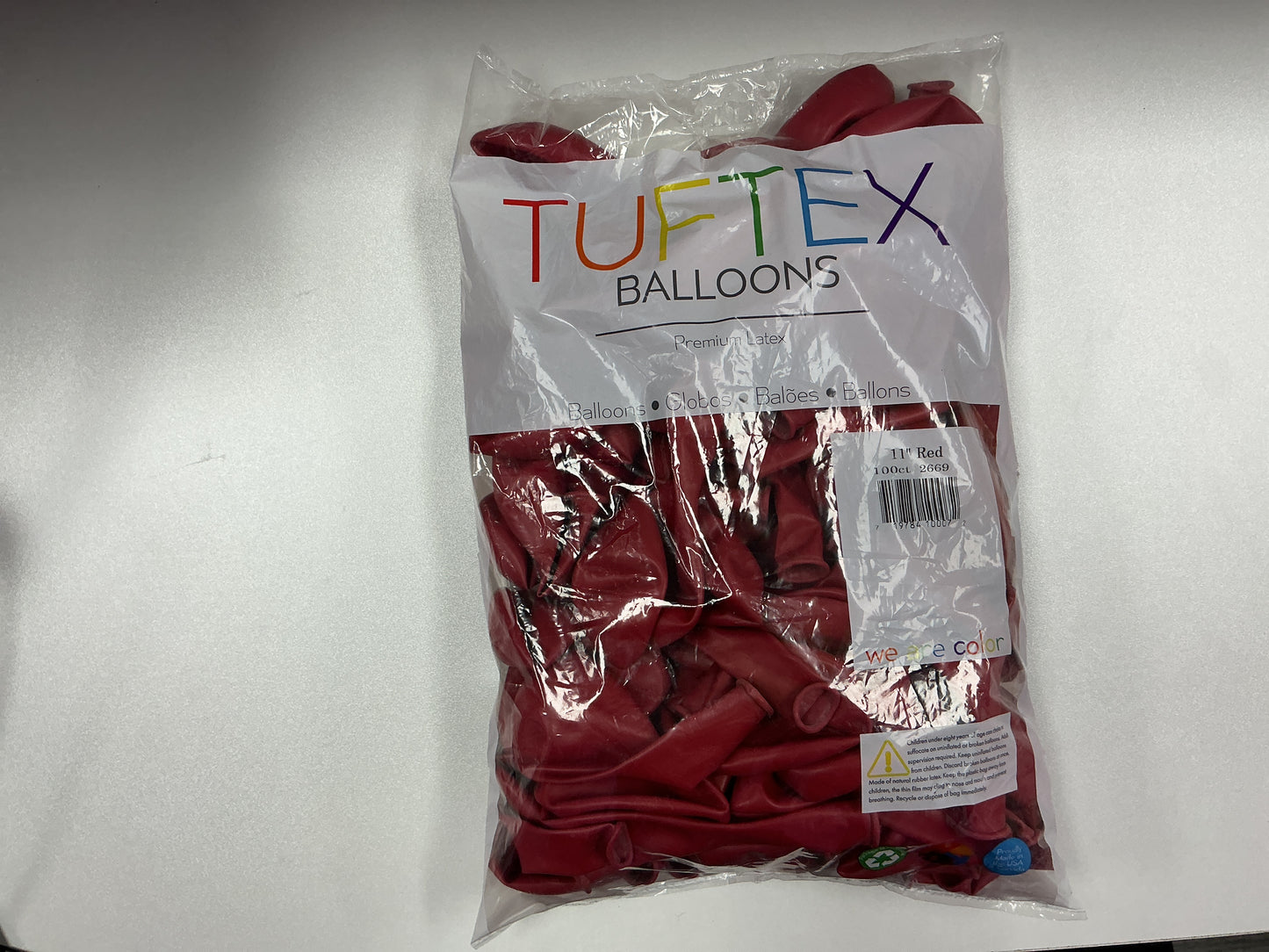 Tuftex - 11” Red (100ct)