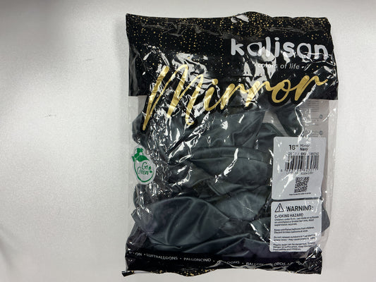 Kalisan - 18” Mirror Navy (25ct)