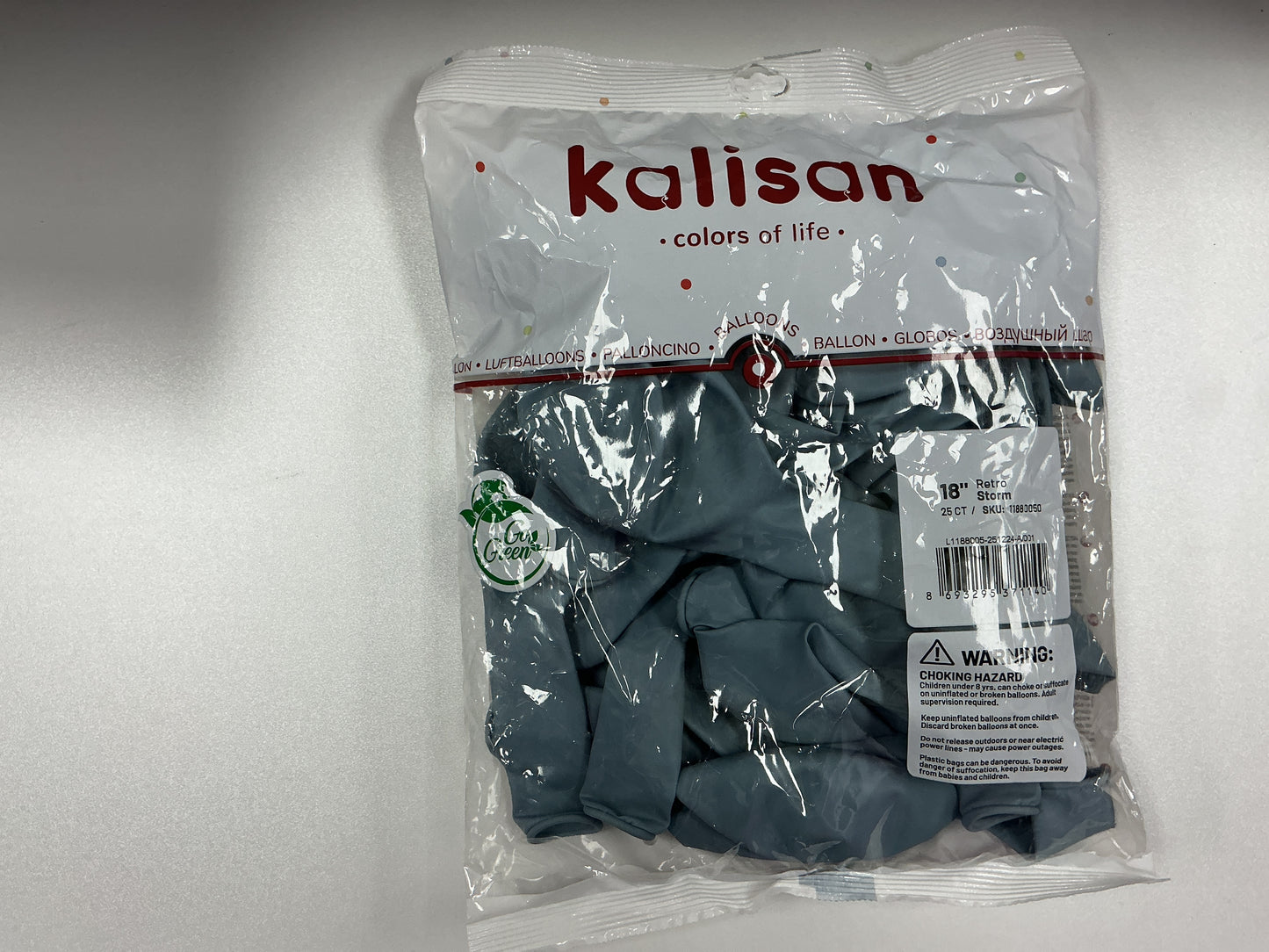 Kalisan - 18” Retro Storm (25ct)