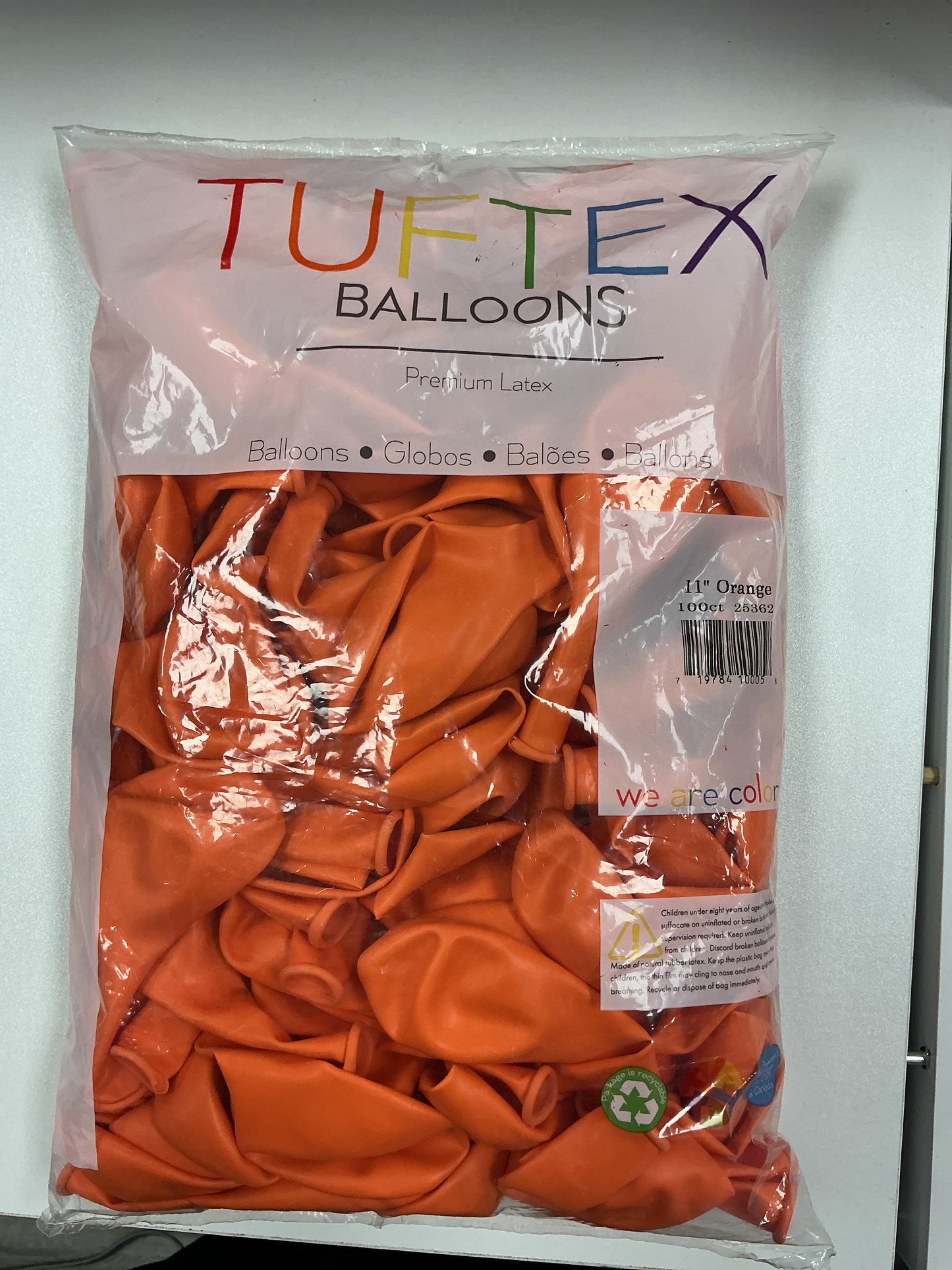 Tuftex - 11” Orange (100ct)