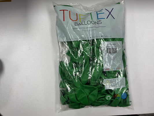 Tuftex - 11” Green (100ct)