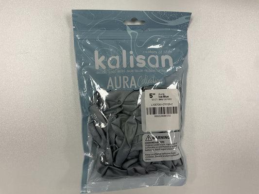 Kalisan - 5” Aura Ice Blue (50ct)